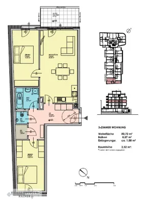 3-Zimmer-Wohnung kaufen in Wien – 80,73 m², € 598.000 – Bild 14 von 14