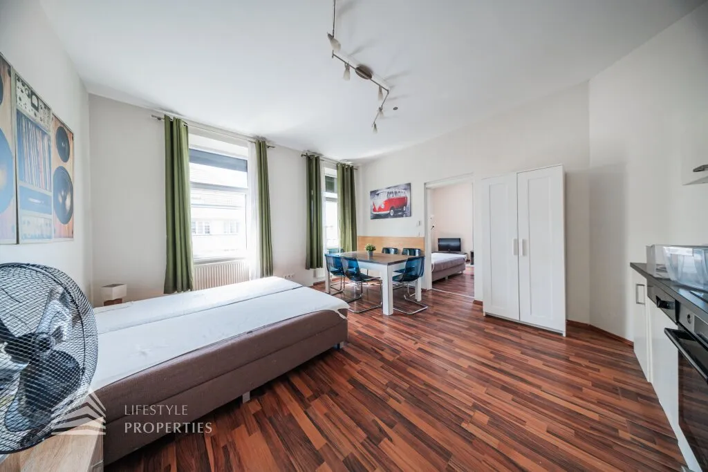 Helle, möblierte 2-Zimmer Wohnung, Nähe Kaiser-Franz-Josel Spital - Ansicht 2