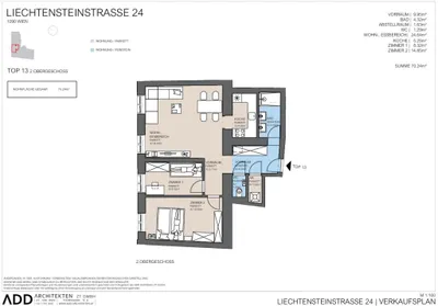 3-Zimmer-Wohnung kaufen in Wien – 70,24 m², € 573.000 – Bild 7 von 7