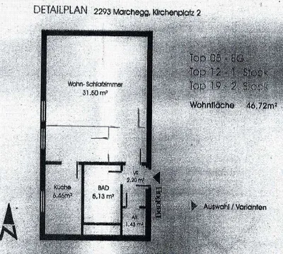 2-Zimmer-Wohnung mieten in Gänserndorf – 46,72 m², € 520 – Bild 5 von 5