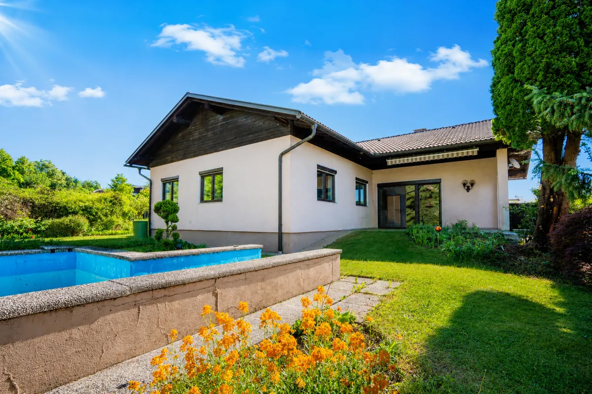 Perfekt aufgeteilter Bungalow in Ruhelage von Schiefling am Wörthersee - Ansicht 3