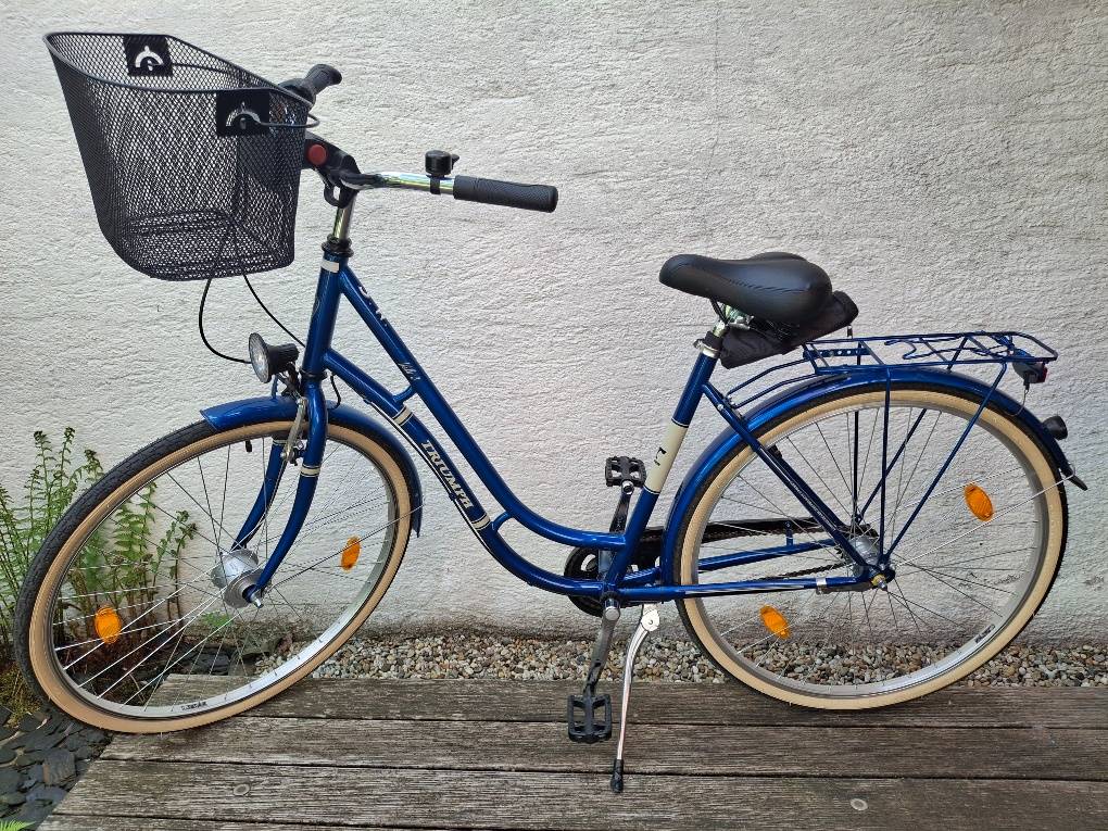 neues Triumph Damenfahrrad mit Korb, 28" Reifen und 3-Gang Nabenschaltung,   159,- (5020 Salzburg) - willhaben