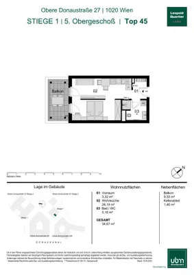 1-Zimmer-Wohnung kaufen in Wien – 34,67 m², € 399.000 – Bild 18 von 18