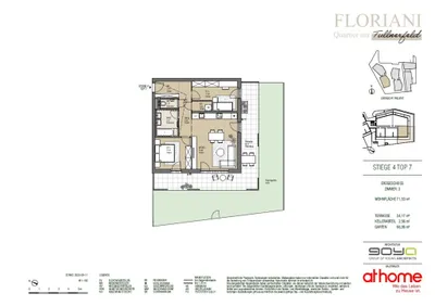 3-Zimmer-Wohnung kaufen in Tulln – 71,53 m², € 376.000 – Bild 31 von 31
