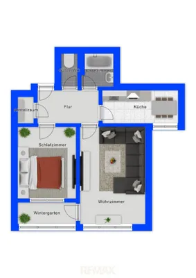 2-Zimmer-Wohnung kaufen in Gmunden – 55 m², € 139.000 – Bild 11 von 16