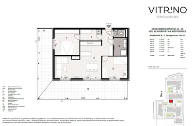 3-Zimmer-Wohnung mieten in Klagenfurt – 76,88 m², € 1.633 – Bild 19 von 19