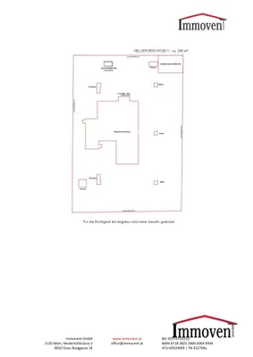 Gewerbeimmobilie mieten in Wien – 511 m², € 3.069 – Bild 13 von 13