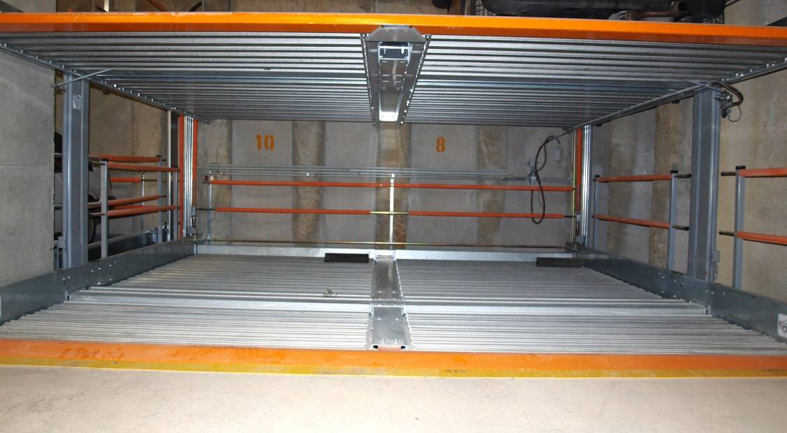 Tiefgaragenstellplatz in der Dadlergasse 18 - Stapelparker (unterer Stellplatz), Wien