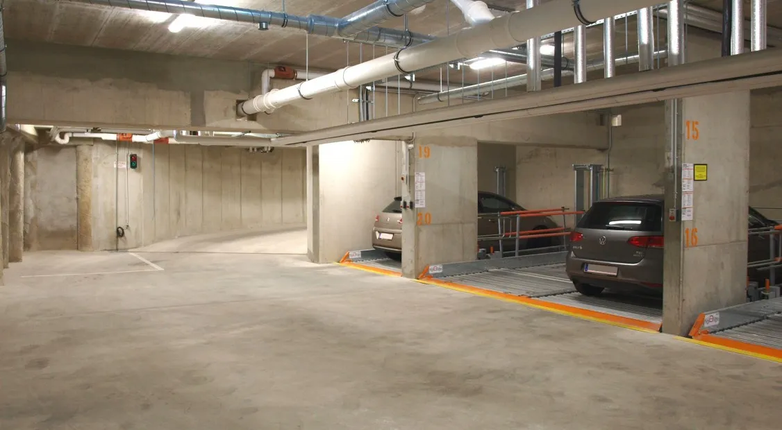 Tiefgaragenstellplatz in der Dadlergasse 18 - Stapelparker (unterer Stellplatz) - Ansicht 2