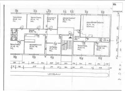 10-Zimmer-Gewerbeimmobilie mieten in Salzburg Stadt – 245 m², € 2.680 – Bild 12 von 12