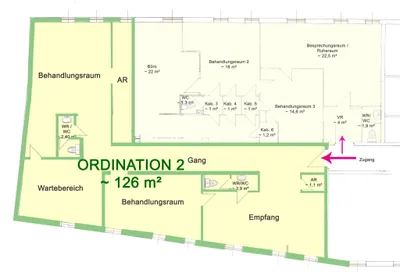 Gewerbeimmobilie mieten in Wien – 126 m², € 2.700 – Bild 14 von 14