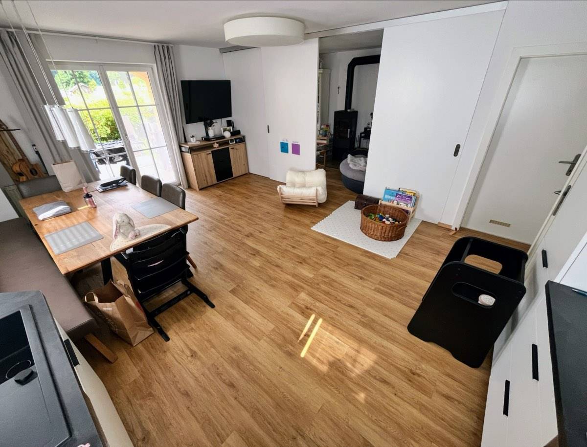 Sonnige 83 m² 4-Zimmer Gartenwohnung mit freier Sicht, 53 m² Garten, 33 m² Terrasse, Tiefgarage & Parkplatz in Altenmarkt, mitten in der Ski Amade - Zweitwohnsitz möglich - provisionsfrei - Ansicht 3