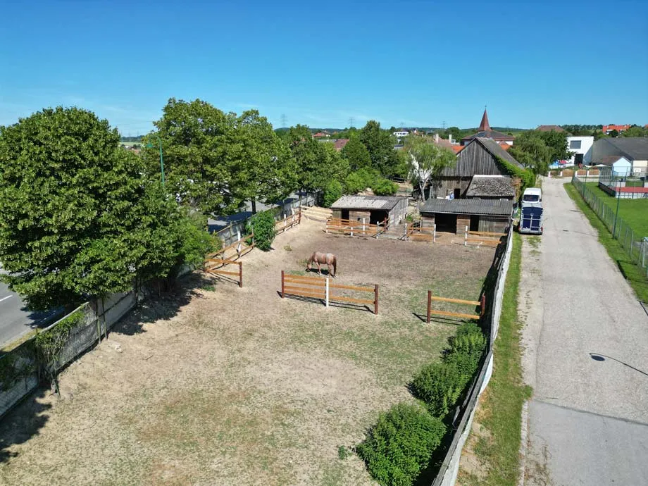 Unmittelbare Korneuburg Nähe: Tresdorf - großes Eckgrundstück - 1.070 m² - Ansicht 2