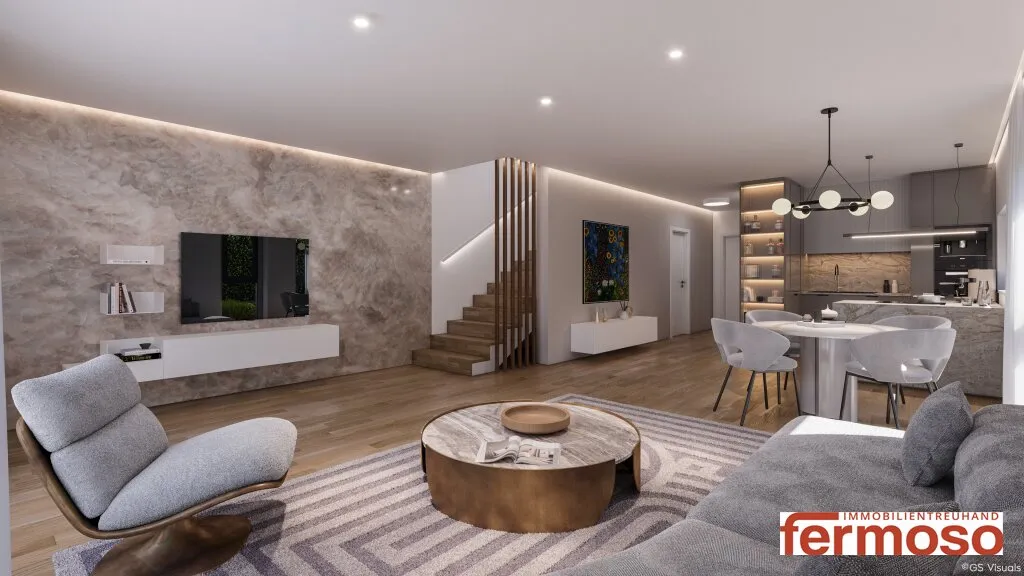 Moderne Doppelhaushälfte in Kottingbrunn: Ihr Erstbezug mit Garten und Terrasse in ruhiger Lage - hochwertige Bauweise und nachhaltige Energieversorgung - Widok 3