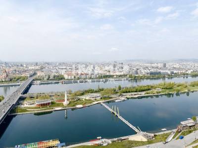 1 Zimmer mit Weitblick - 35. Etage U1 Donauinsel - DC2 Tower: SKY RESIDENCES – Bild 2