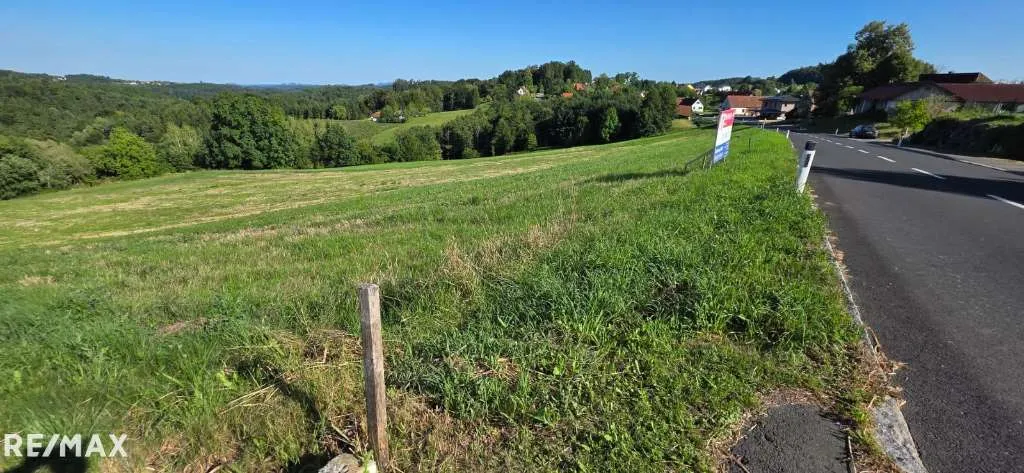 Sonniges Baugrundstück in Kohldorf 15 km östlich von Graz! - Vista 3