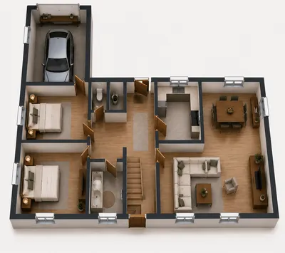 4-Zimmer-Haus kaufen in Rohrbach – 152 m², € 549.000 – Bild 27 von 27