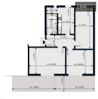 3-Zimmer-Wohnung kaufen in Wien – 68,67 m², € 340.000 – Bild 15 von 15