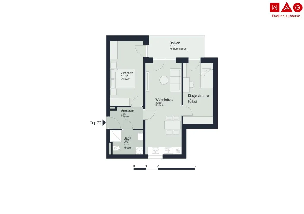 Wohnung – Graz, Puntigam - Ansicht 2