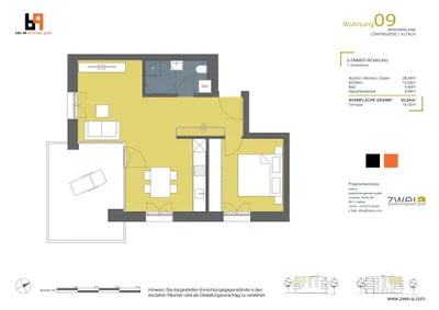 2-Zimmer-Wohnung kaufen in Feldkirch – 52,35 m², € 398.000 – Bild 9 von 10