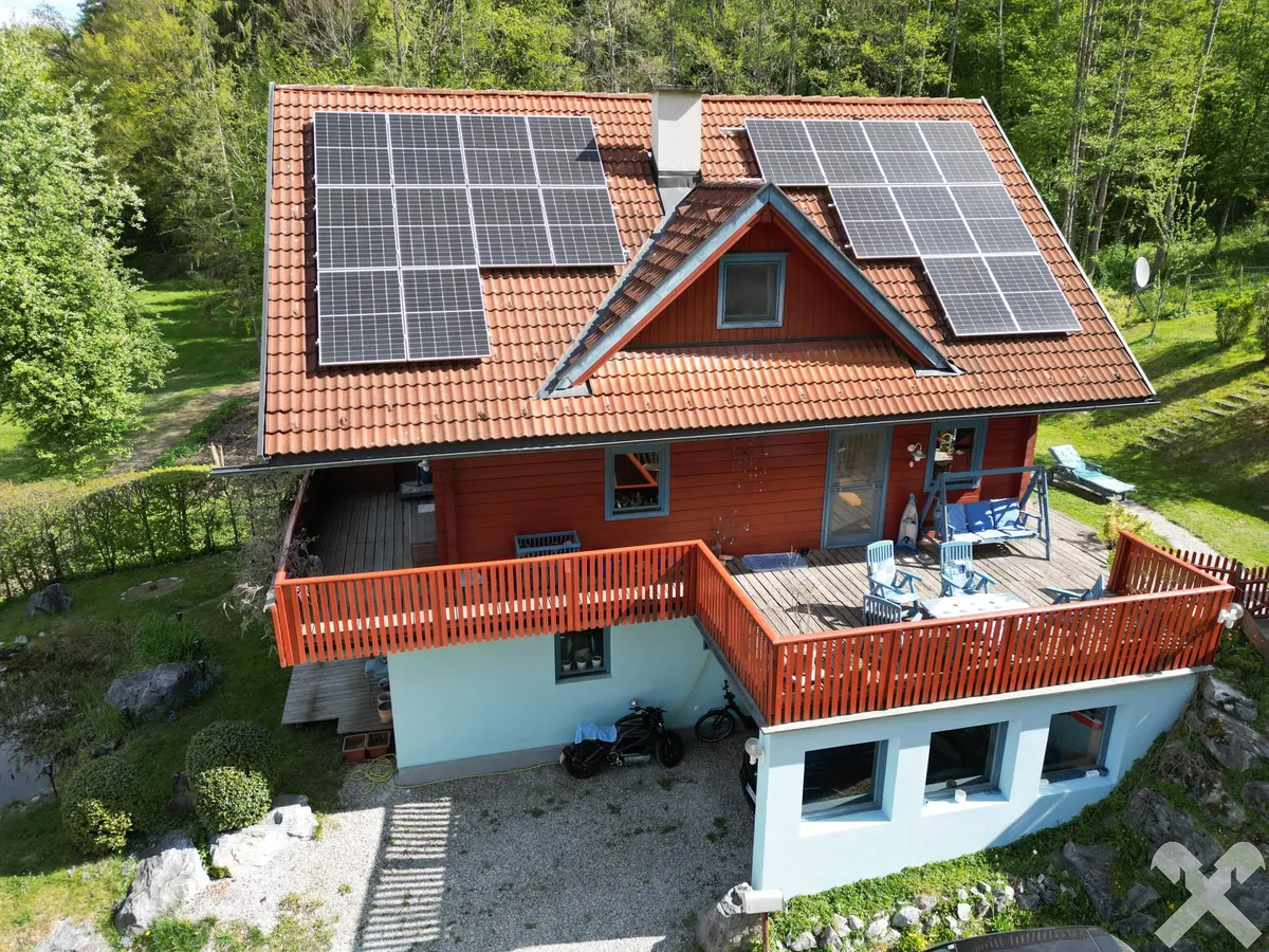 Großzügiges Carinthia Blockhaus in Ruhelage von St. Marein b. Graz - Widok 2