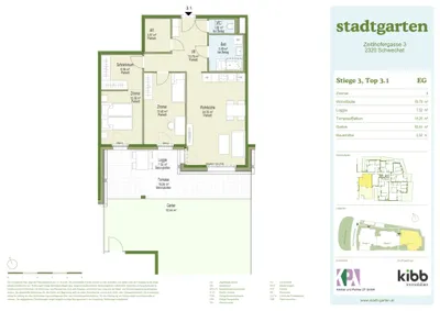 3-Zimmer-Wohnung kaufen in Bruck an der Leitha – 76,91 m², € 546.500 – Bild 11 von 12