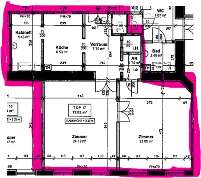 2-Zimmer-Wohnung mieten in Wien – 74 m², € 1.442 – Bild 11 von 11