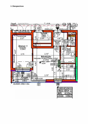 2-Zimmer-Wohnung mieten in Bruck an der Leitha – 43,11 m², € 697 – Bild 7 von 7