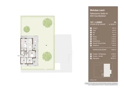 4-Zimmer-Wohnung kaufen in Graz – 99,98 m², € 779.844 – Bild 13 von 13
