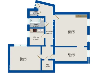 3-Zimmer-Wohnung kaufen in Wien – 110 m², € 1.090.000 – Bild 17 von 17