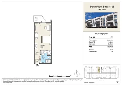 1-Zimmer-Wohnung kaufen in Wien – 35,8 m², € 215.000 – Bild 11 von 11