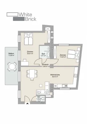 3-Zimmer-Wohnung kaufen in Wien – 76,62 m², € 549.000 – Bild 25 von 25