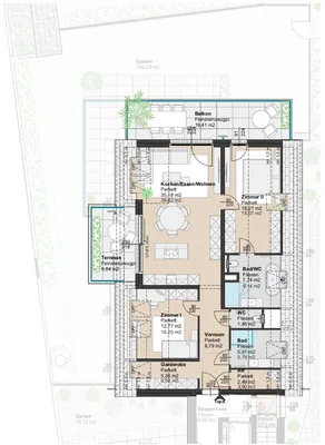 3-Zimmer-Wohnung kaufen in Mödling – 95 m², € 759.000 – Bild 7 von 7