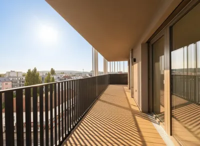 Pauschalmiete inklusive Warmwasser, Heizung & Kühlung - Moderne 2-Zimmer-Wohnung mit großzügigem Balkon und stilvoller Ausstattung