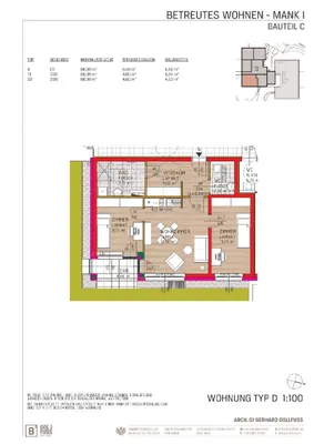 3-Zimmer-Wohnung mieten in Melk – 66,13 m², € 946 – Bild 16 von 16