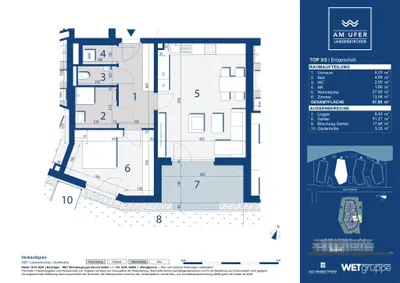 2-Zimmer-Wohnung kaufen in Wiener Neustadt Land – 57,95 m², € 270.900 – Bild 8 von 8