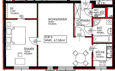 2-Zimmer-Wohnung mieten in Wien – 67,57 m², € 1.499 – Bild 13 von 21