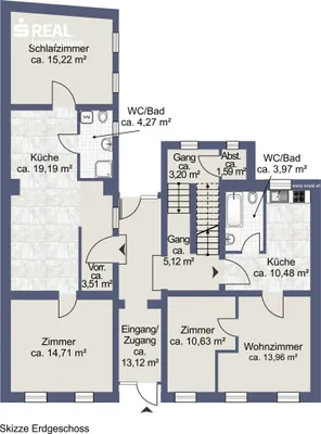 9-Zimmer-Immobilie kaufen in Amstetten – 217,97 m², € 230.000 – Bild 18 von 20