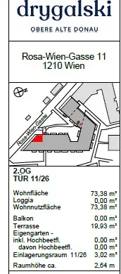 3-Zimmer-Wohnung mieten in Wien – 73 m², € 2.100 – Bild 6 von 17