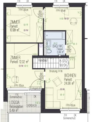 5-Zimmer-Wohnung kaufen in Wien – 94,69 m², € 449.900 – Bild 33 von 33