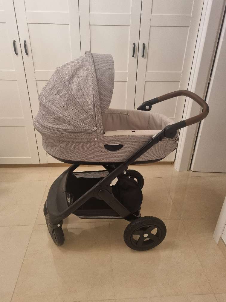 Top Kinderwagen stokke mit wanne sportsitz und Zubehör