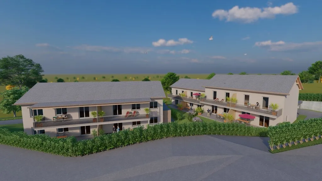 Investorenprojekt in Top Lage - aufrechte Baubewilligung für eine Wohnhausanlage im Luftkurort mit 4 WE & 2 Doppelhäuser mit 4 WE - Ansicht 3