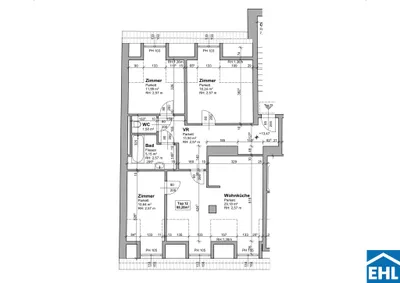 4-Zimmer-Wohnung kaufen in Graz – 88,28 m², € 325.000 – Bild 12 von 12