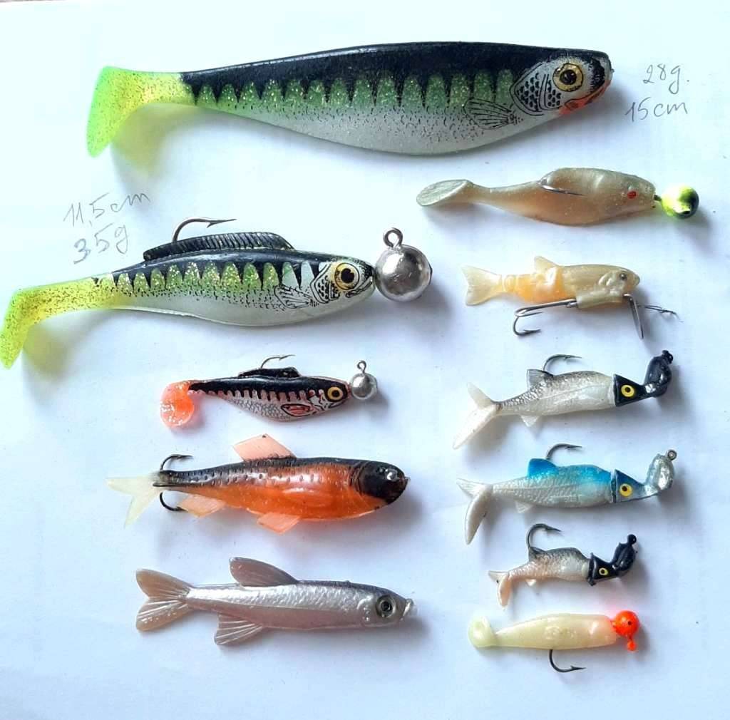 Fischkder Wobbler Set 69 St. Silikon,  75,- (1120 Wien) - willhaben