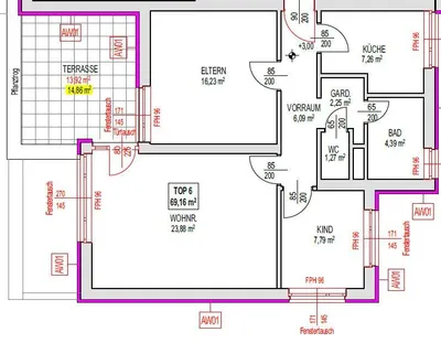 3-Zimmer-Wohnung mieten in Murtal – 70,51 m², € 699 – Bild 2 von 11