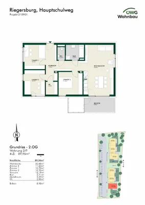 4-Zimmer-Wohnung mieten in Südoststeiermark – 90 m², € 1.135 – Bild 4 von 4