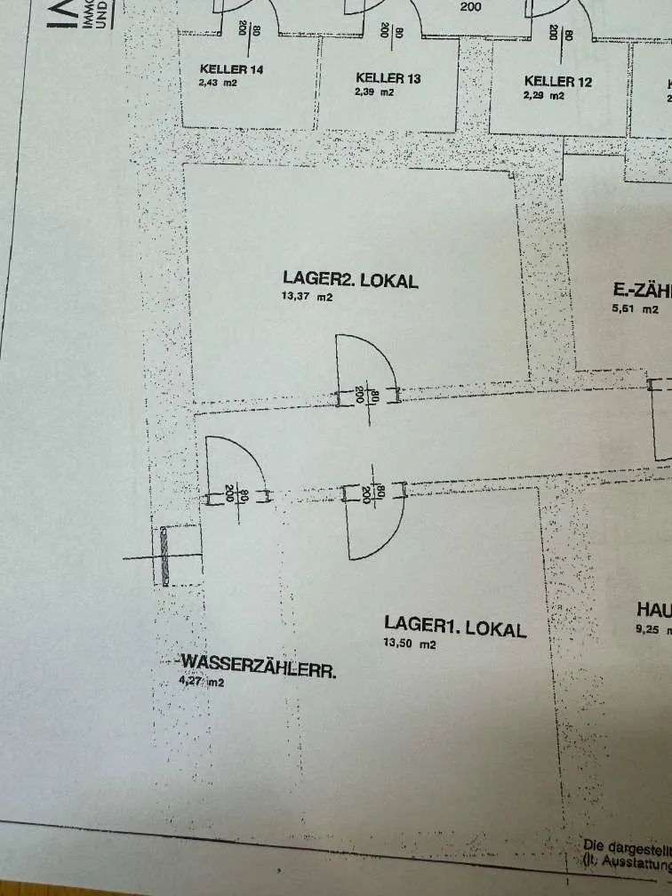 *Nur als Lager* - Straßenseitiges Lager mit zusätzlichen 2 Lagerflächen im Keller in guter Lage in *1050 Wien* - Ansicht 3