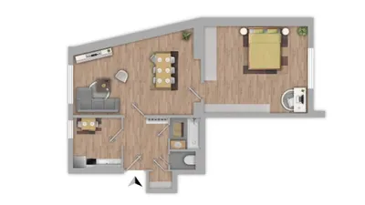 2-Zimmer-Wohnung mieten in Wien – 60 m², € 1.195 – Bild 9 von 9