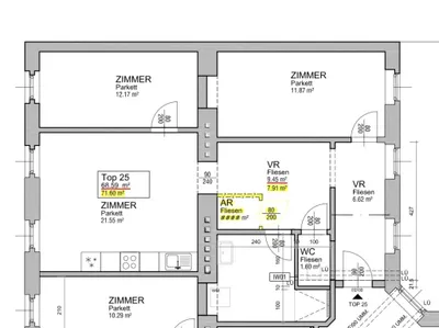 3-Zimmer-Wohnung kaufen in Wien – 69,96 m², € 390.000 – Bild 9 von 9