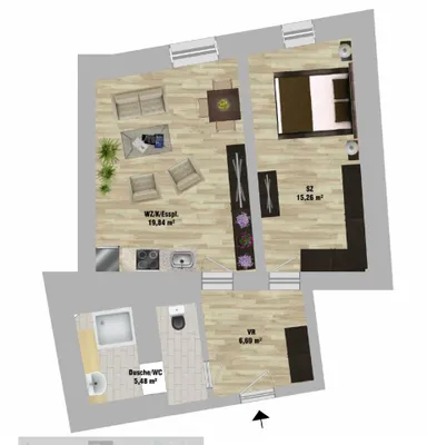 Wohnung mieten in Hallein – 47,27 m², € 866 – Bild 13 von 13